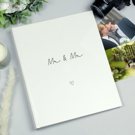 Mr & Mr - Gay Couple Personalised Photo Album | Wedding Gift
