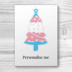 Personalised LGBTQ+ Christmas Card - Xmas Tree