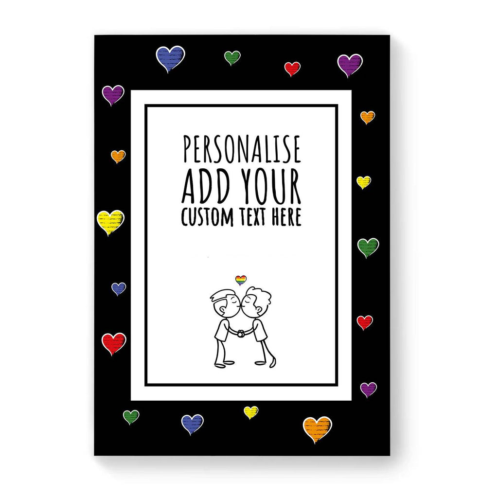 Personalised Gay Couple Card - Multiple Designs Available