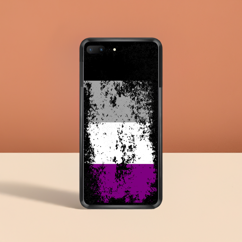 Asexual Flag Distressed Horizontal Phone Case | Gift