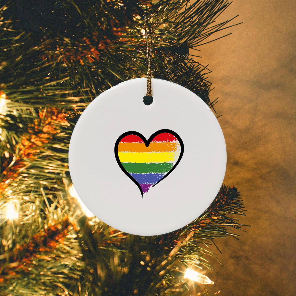 LGBTQ+ Xmas Bauble Decoration - Multiple Designs | Gift
