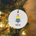 LGBTQ+ Personalised Xmas Bauble Decoration - Multiple Designs | Gift