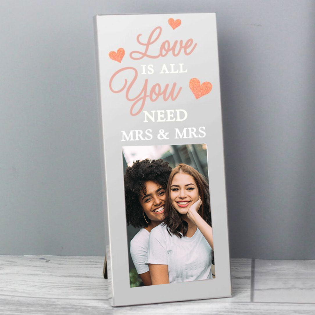 Mrs & Mrs - Lesbian Gay Couple 2x3 Photo Frame | Gift