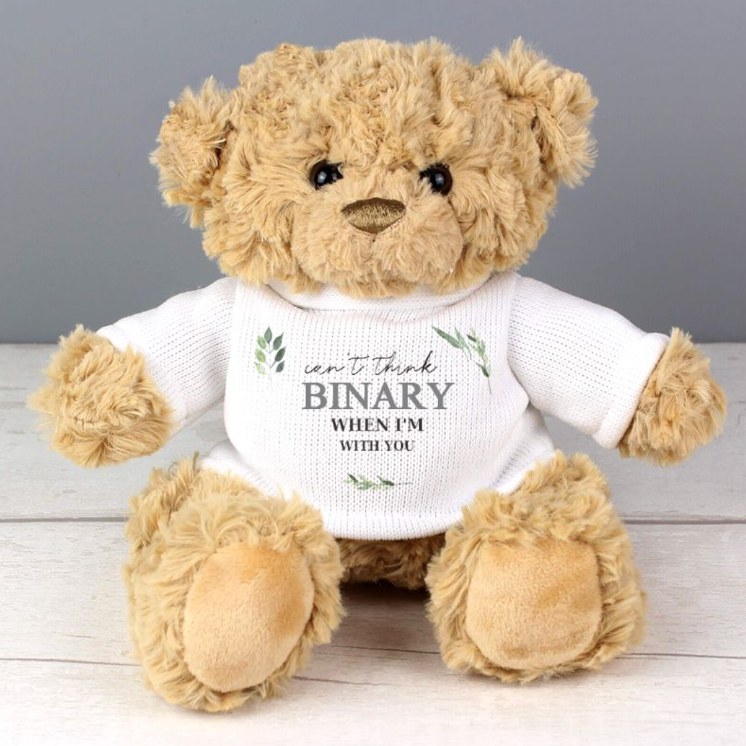Non-Binary Couple Teddy Bear | Gift