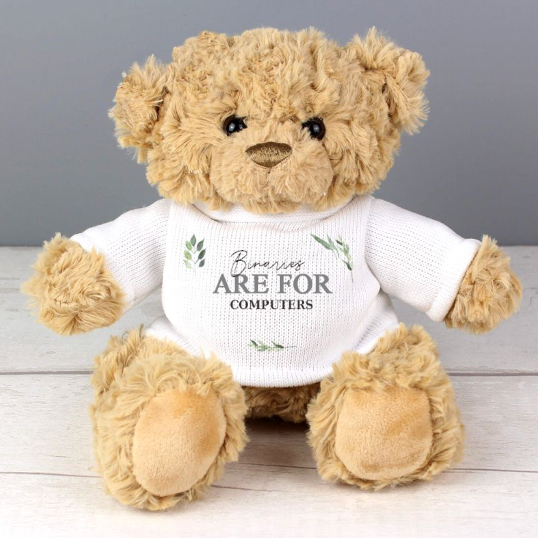 Non-Binary Teddy Bear | Gift