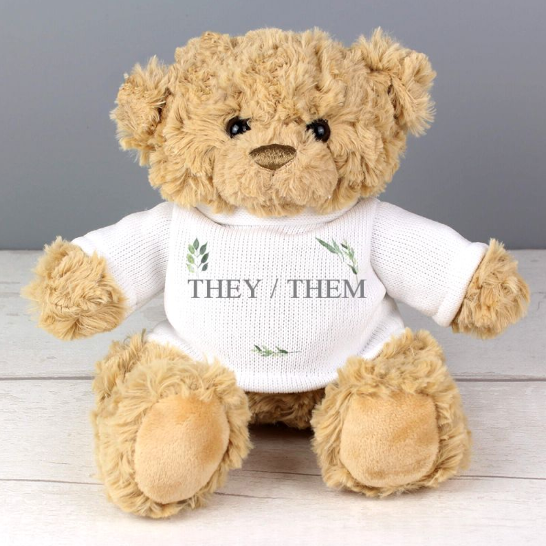 Non-Binary Teddy Bear | Gift