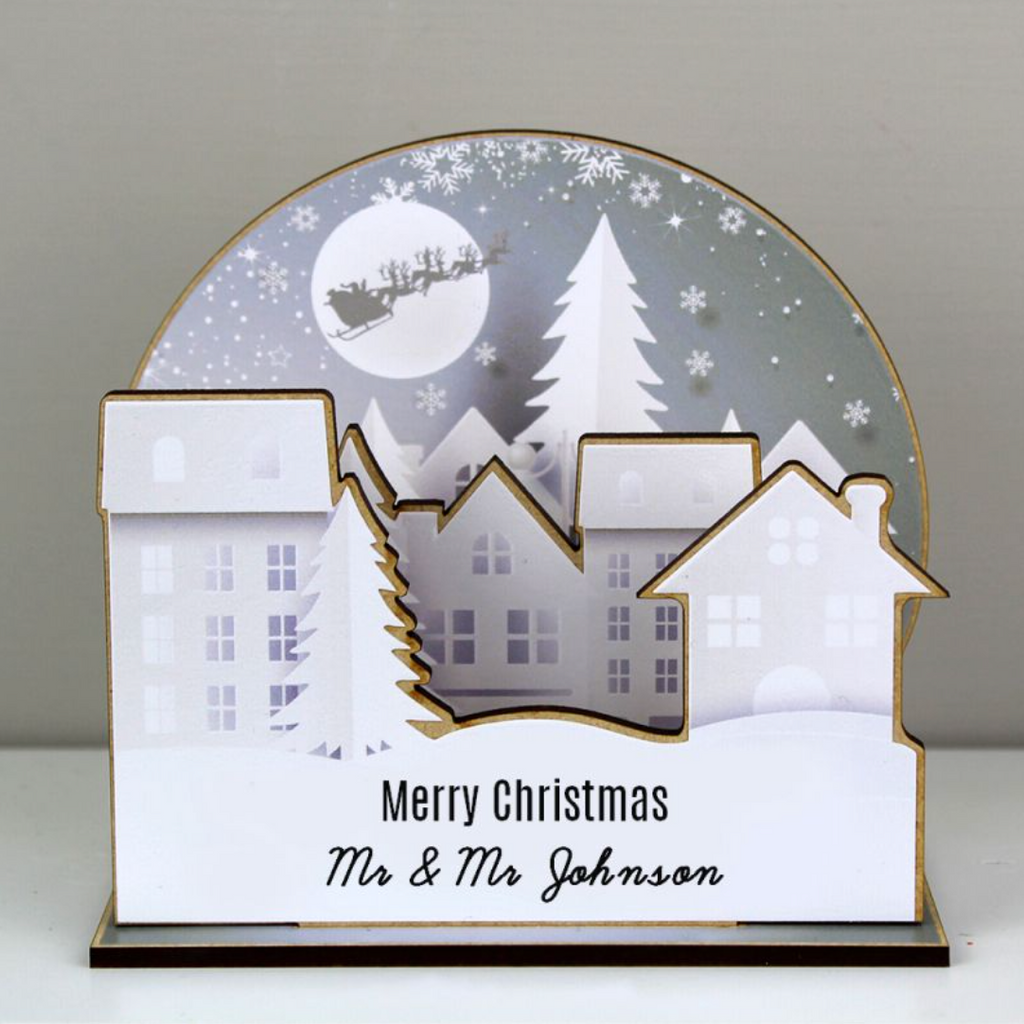 Mr & Mr - Gay Couple Personalised Christmas DIY Decoration | Gift