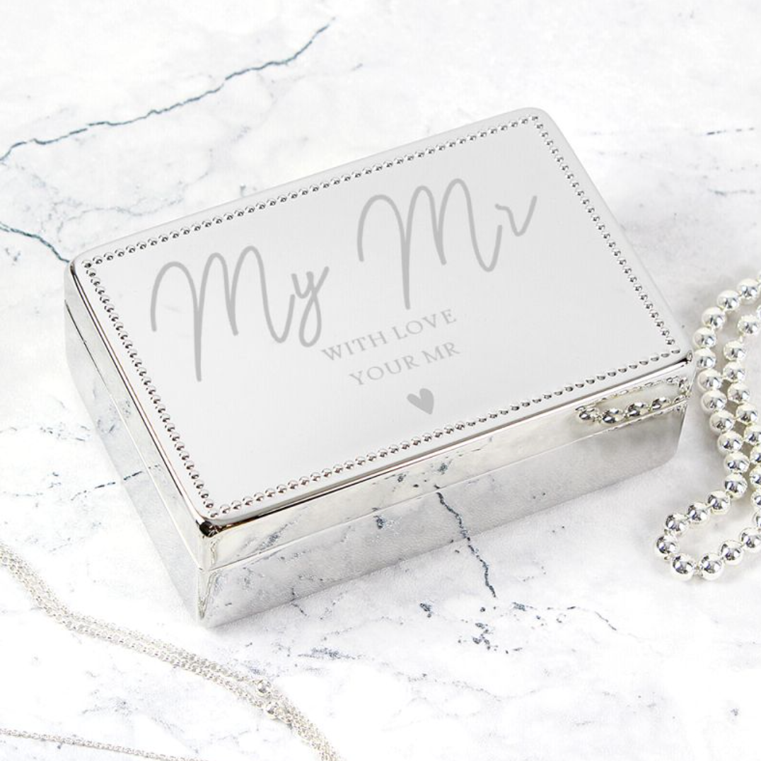 With Love Your Mr - Gay Couple Jewellery Box | Valentines Gift