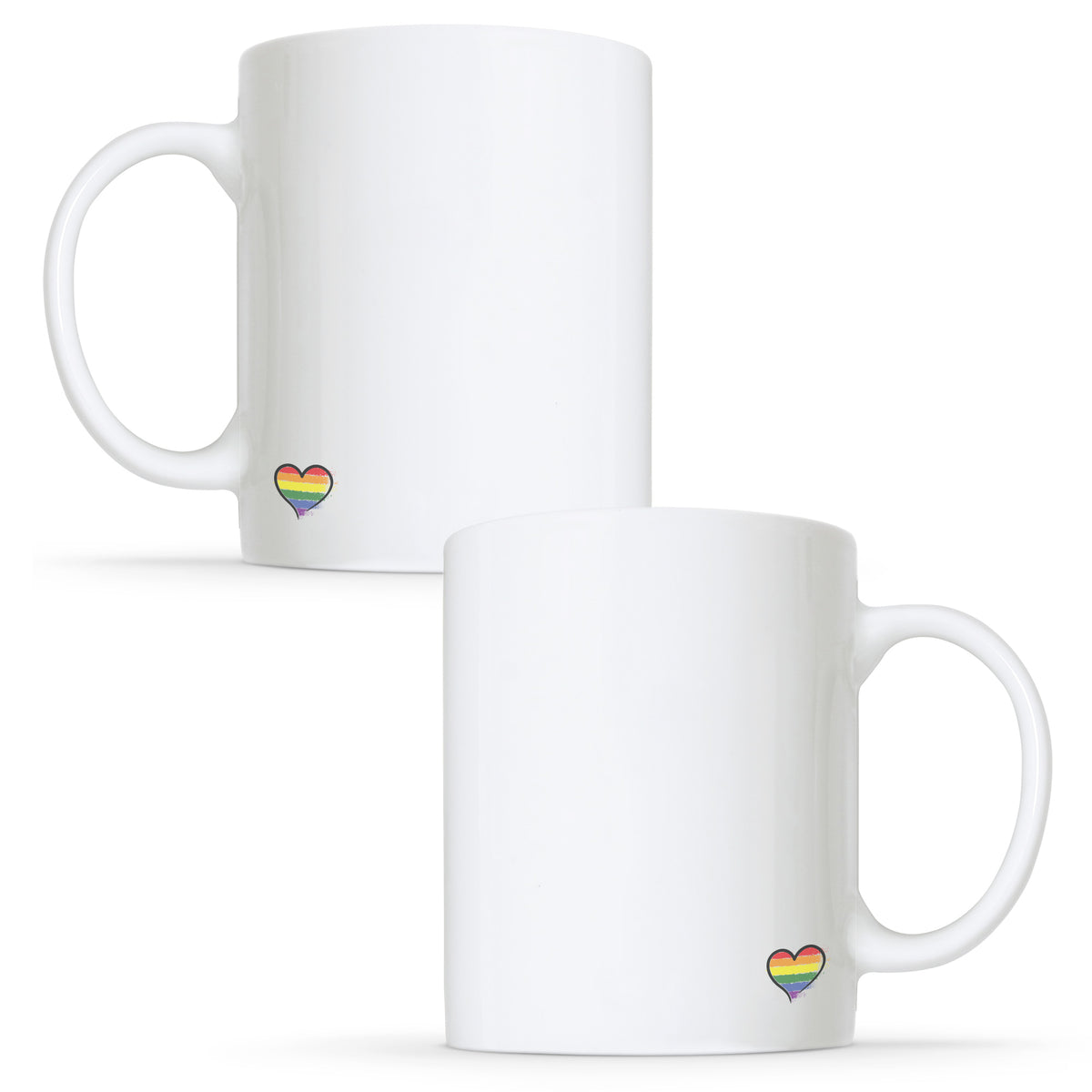 Mrs &amp; Mrs - Gay Lesbian Couple Mug Set | Gift