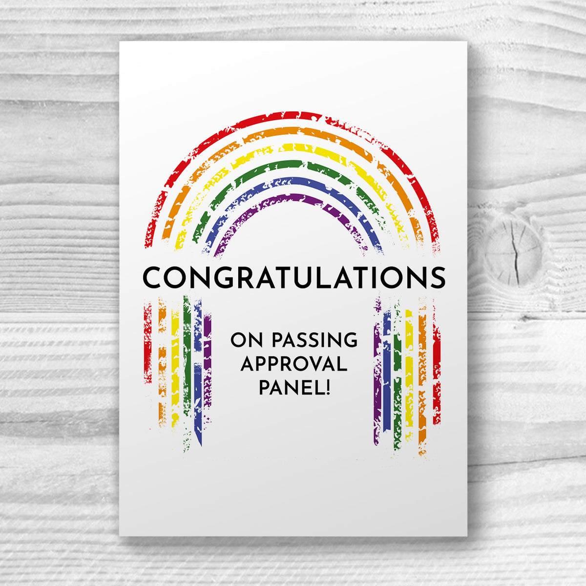 Congratulations on passing approval panel - Adoption Card | Gift