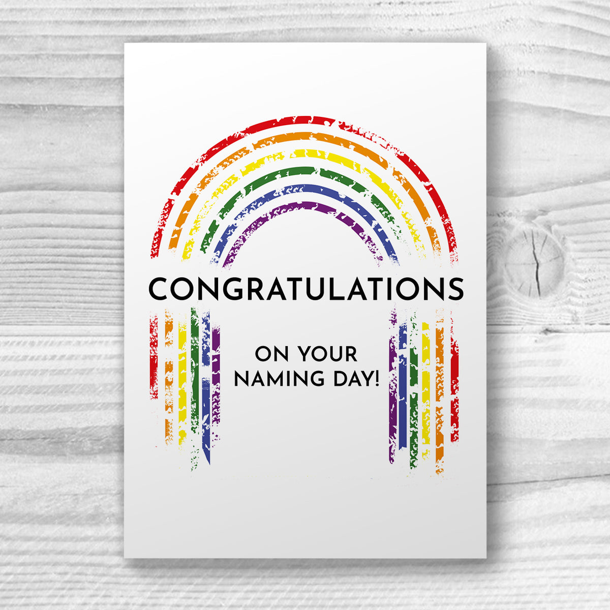 Congratulations on your naming day - Adoption Card | Gift