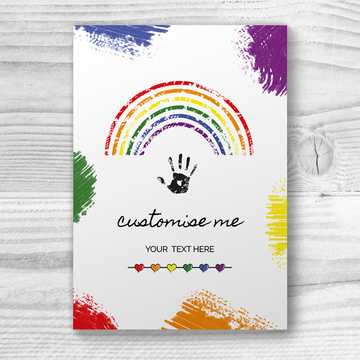 Custom Text - Personalised Adoption Card | Gift
