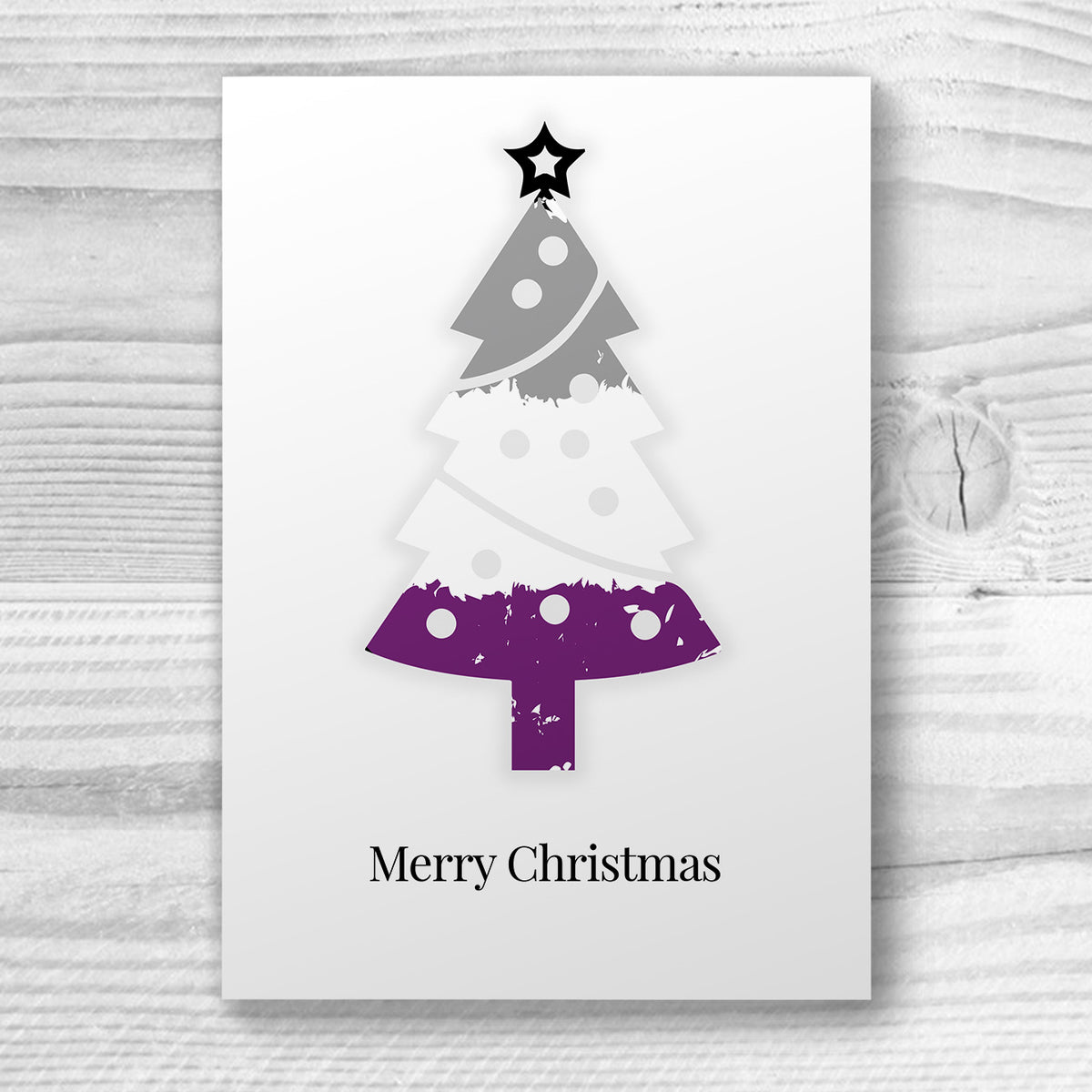 Merry Christmas - Asexual Xmas Card | Gift