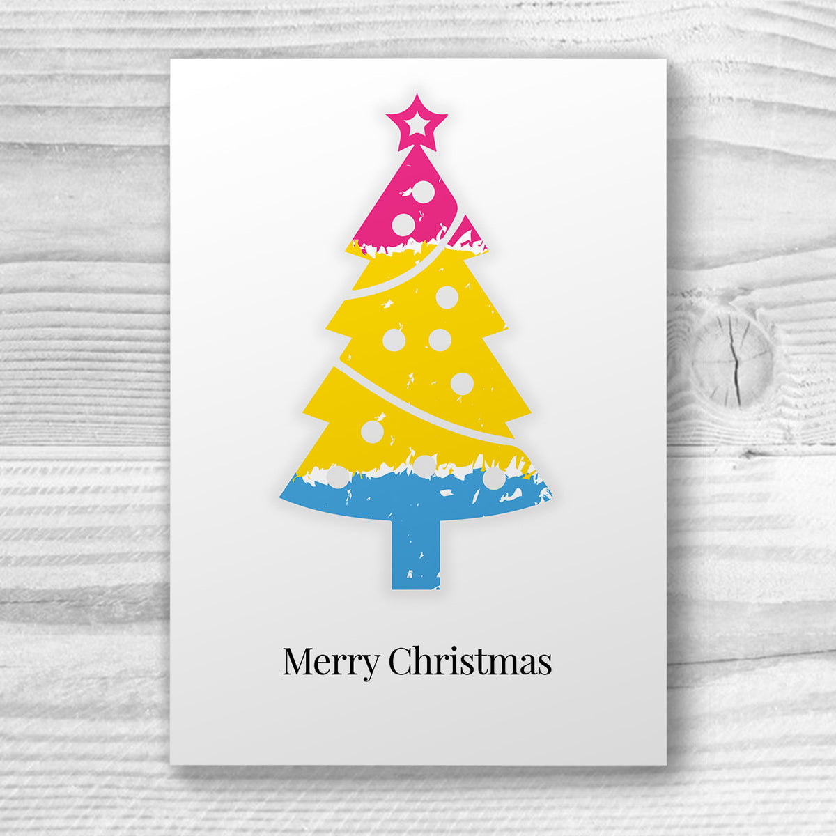 Merry Christmas - Pansexual Xmas Card | Gift