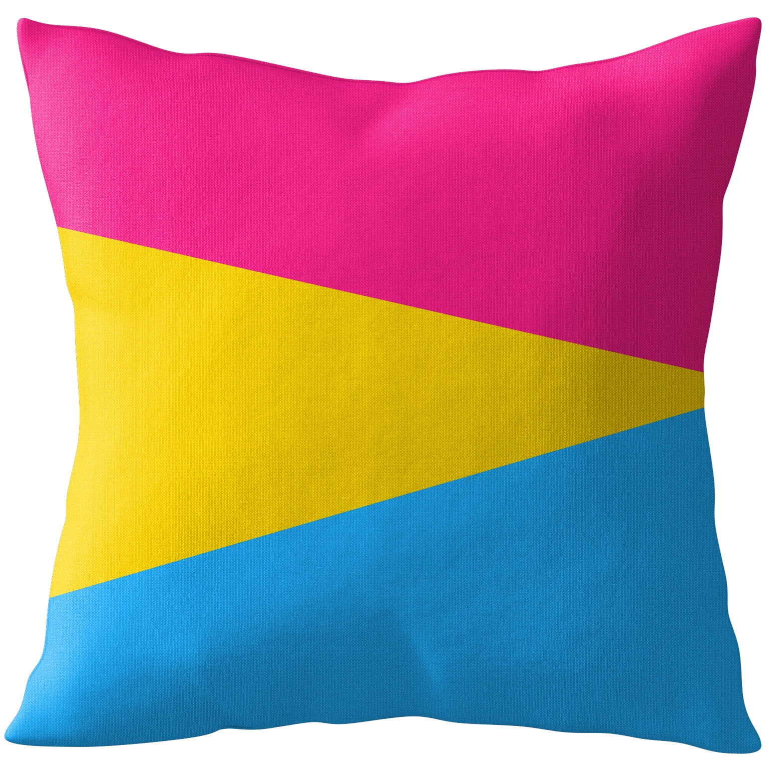 Pansexual Flag Geometric Cushion | Gift