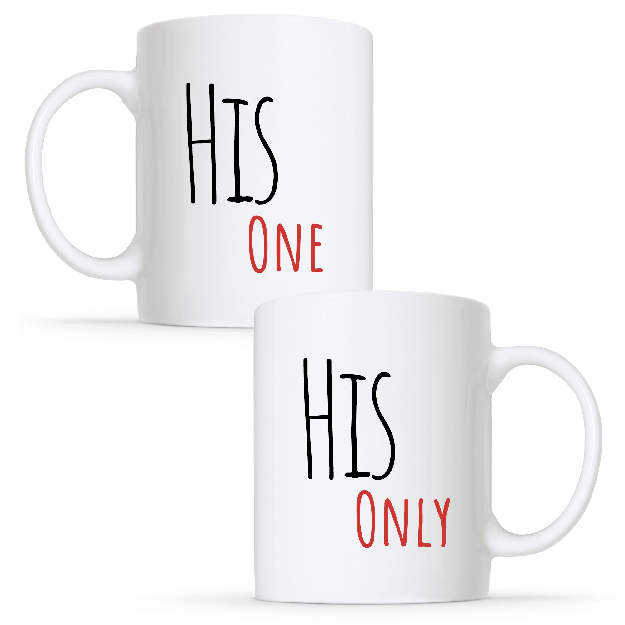 His One & His Only - Gay Couple Mug Set | Gift