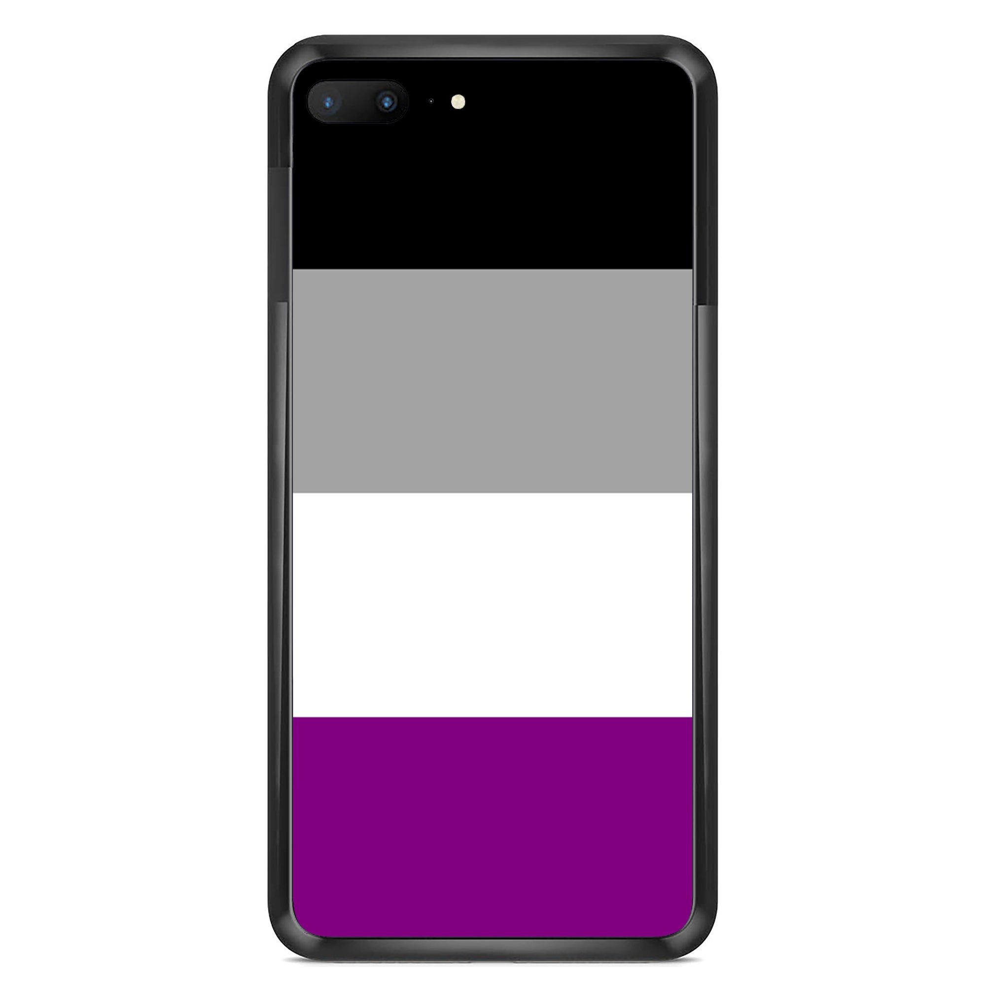 Asexual Flag Horizontal Phone Case | Gift