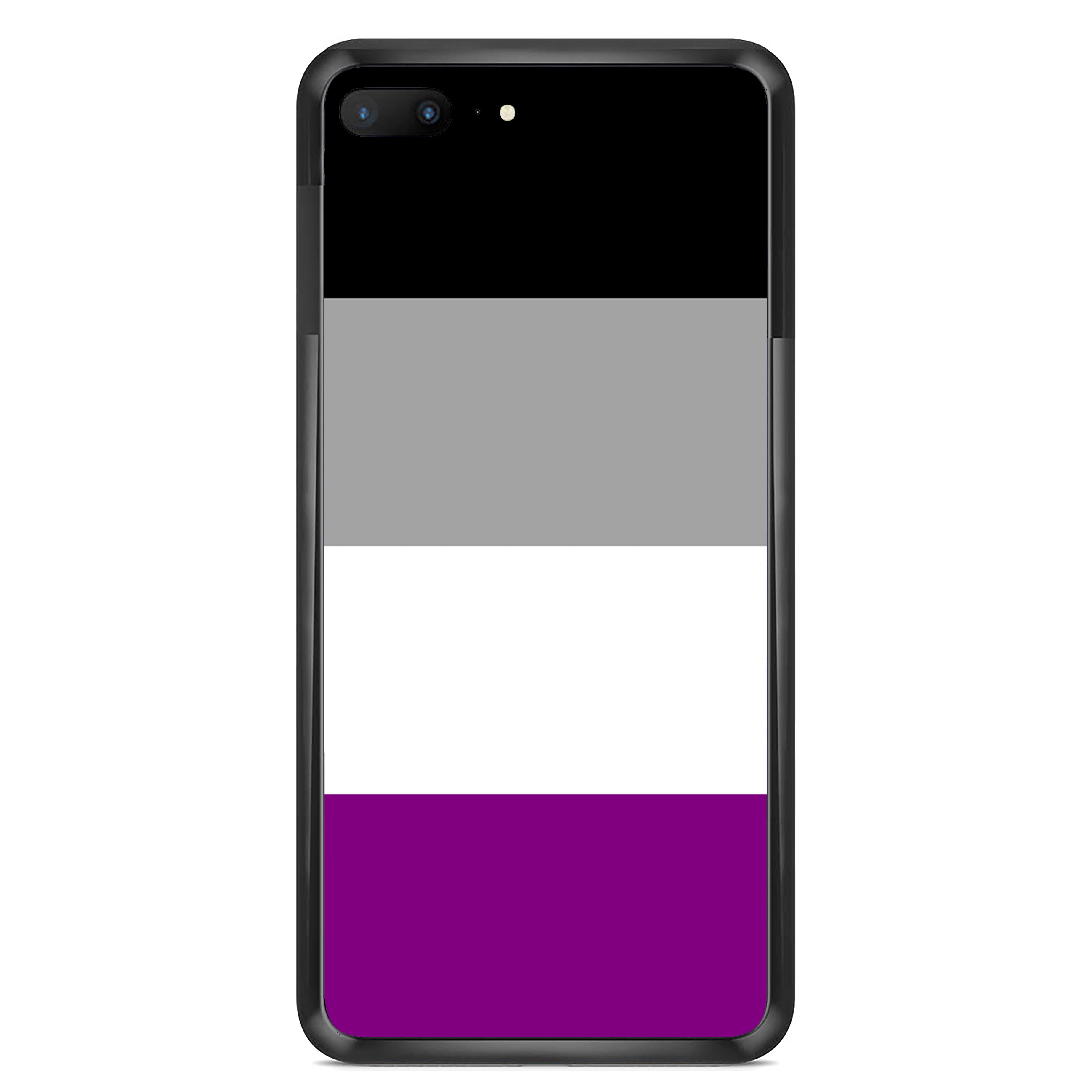 Asexual Flag Horizontal Phone Case | Gift