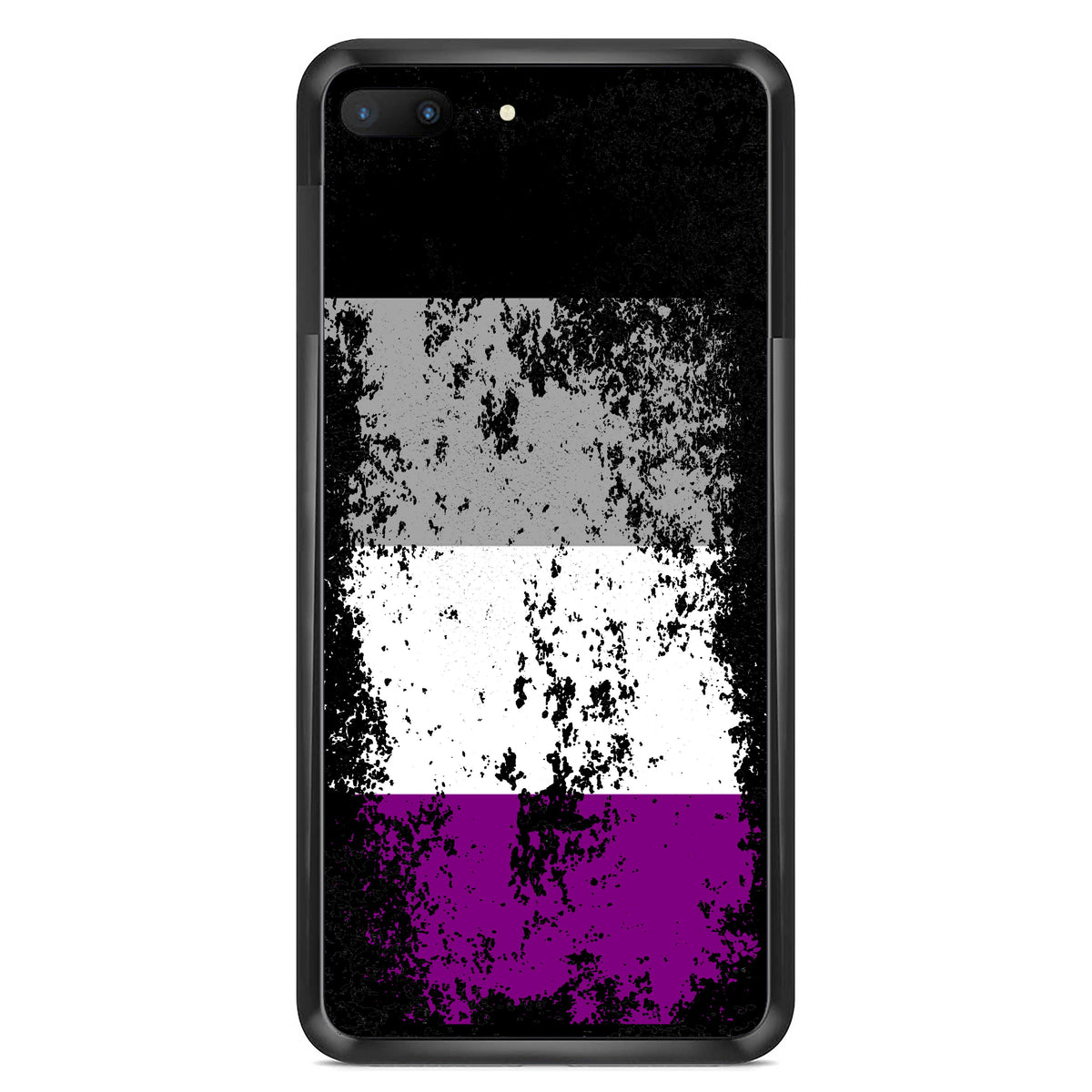 Asexual Flag Distressed Horizontal Phone Case | Gift