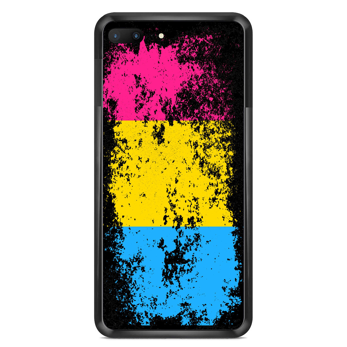 Pansexual Flag Distressed Horizontal Phone Case | Gift