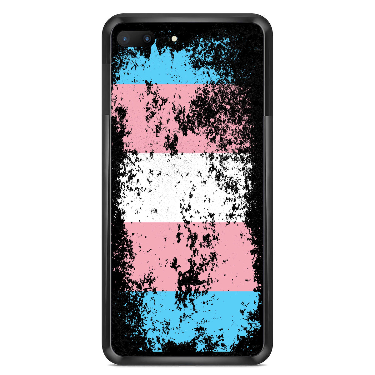 Transgender Flag Distressed Horizontal Phone Case | Gift