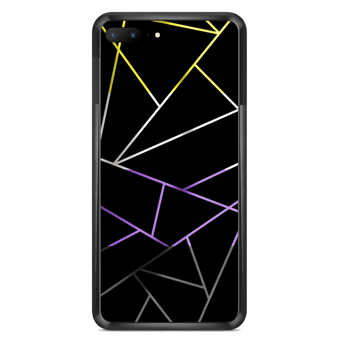 Non-Binary Flag Geometric Phone Case | Gift