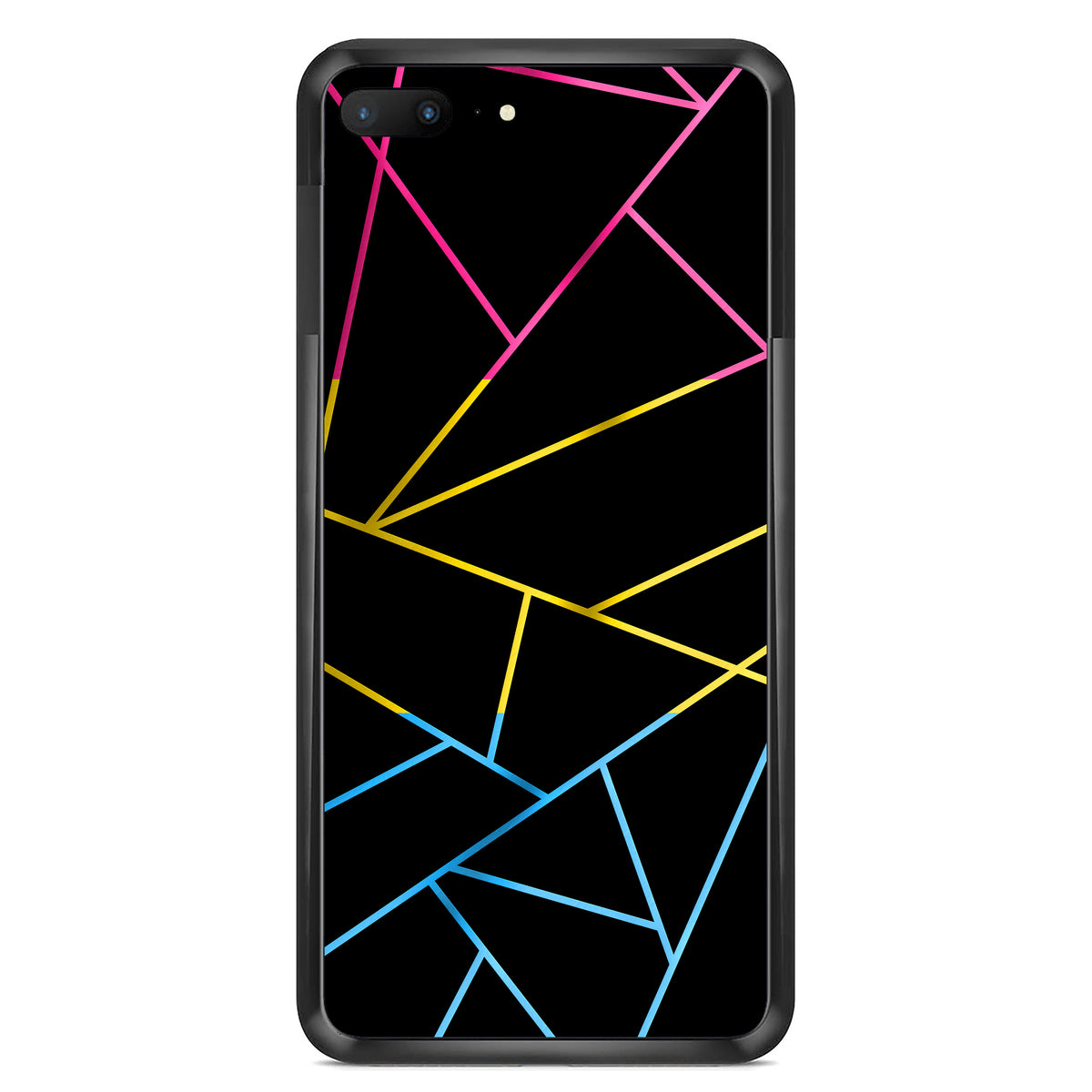 Pansexual Flag Geometric Phone Case | Gift