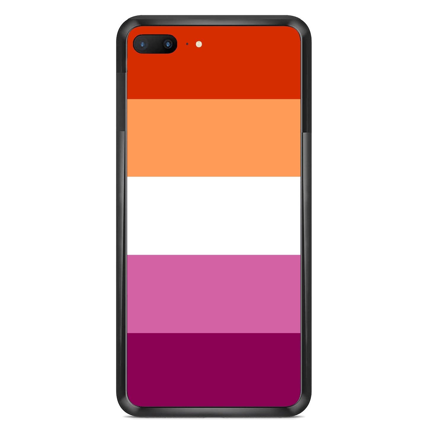 Lesbian Flag Horizontal Phone Case | Gift