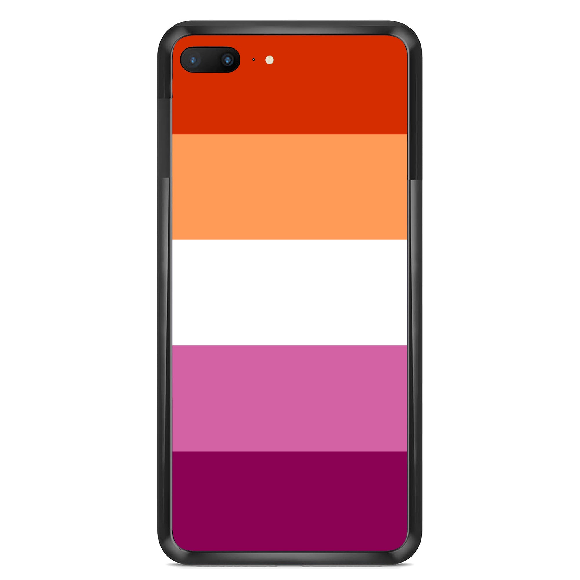 Lesbian Flag Horizontal Phone Case | Gift