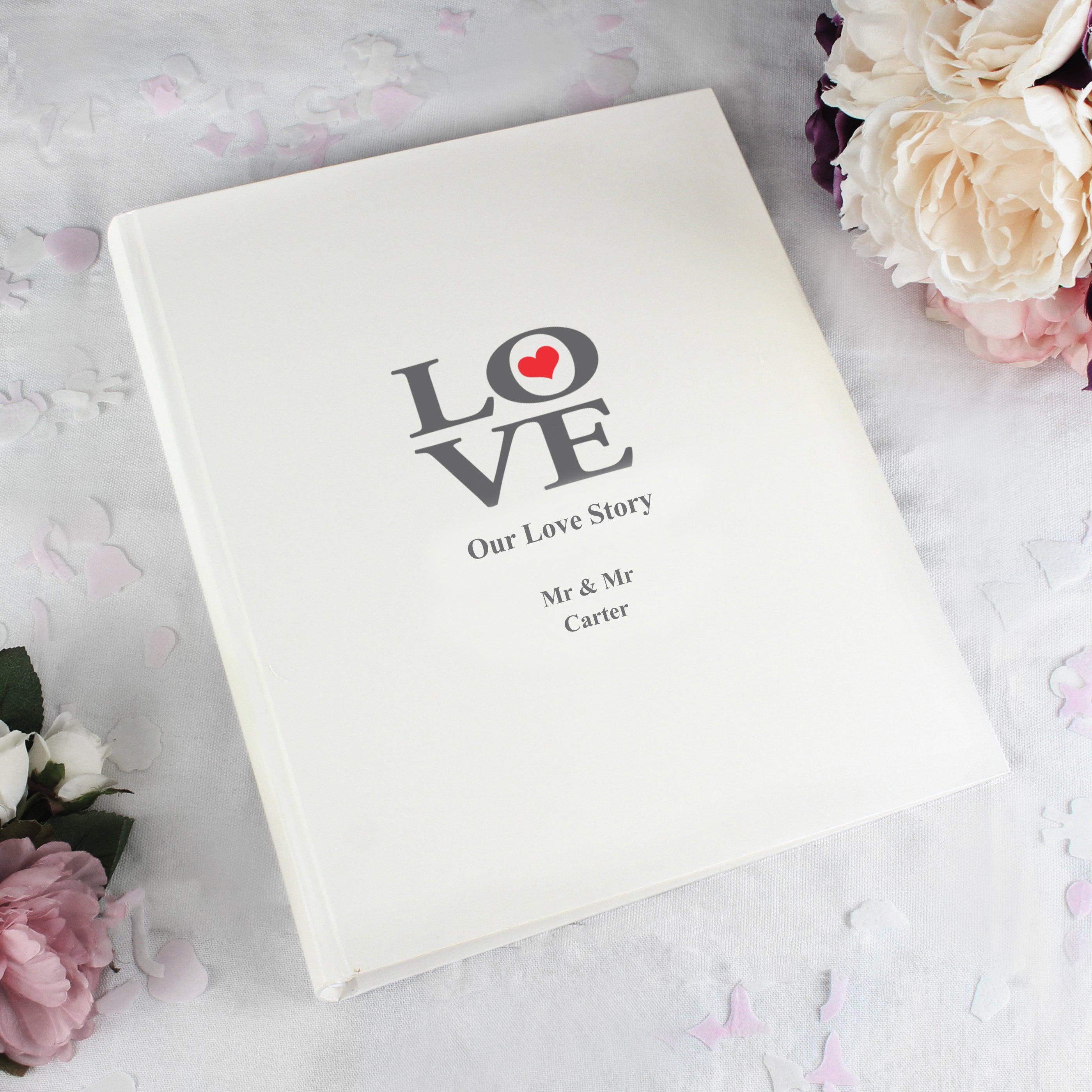Mr & Mr - Gay Couple Personalised Love Photo Album | Gift