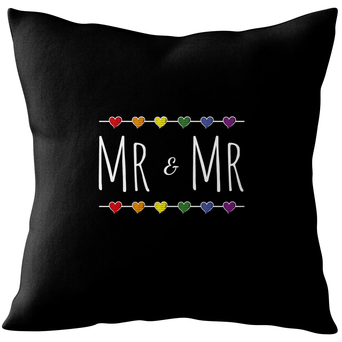 Mr &amp; Mr - Gay Couple Cushion | Gift