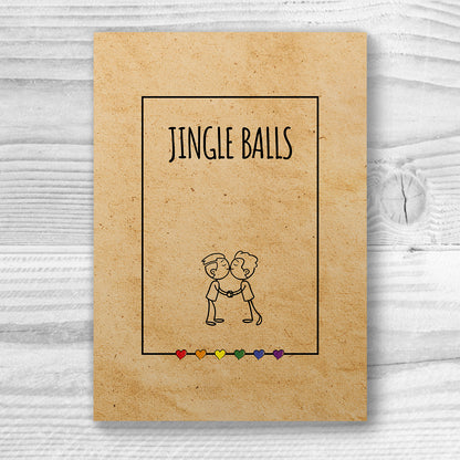 Jingle Balls - Gay Xmas Card | Gift