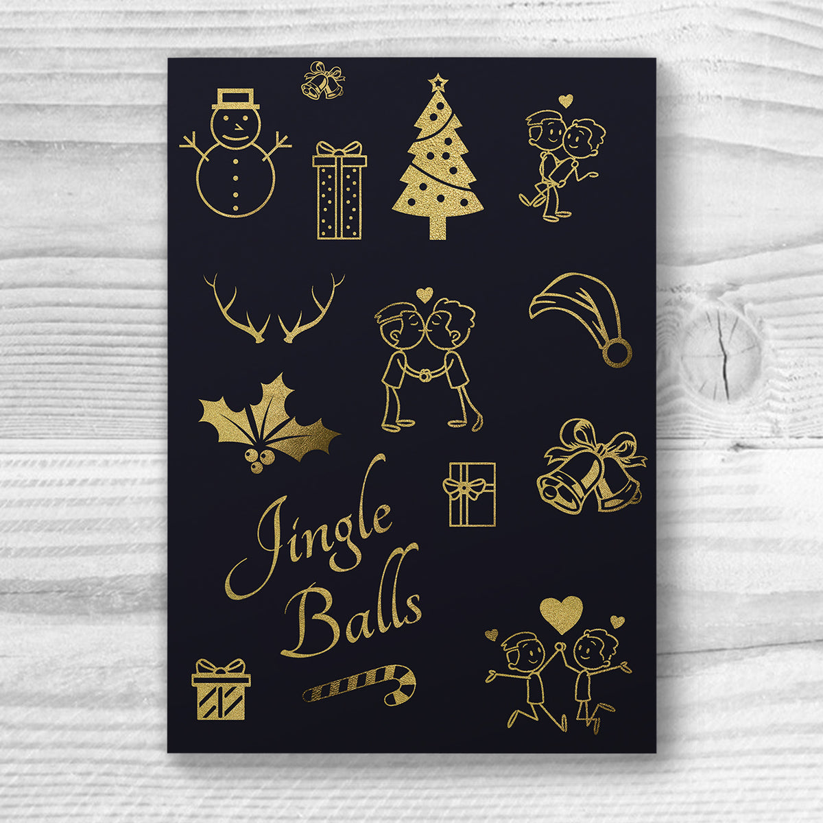 Jingle Balls - Gay Xmas Card | Gift