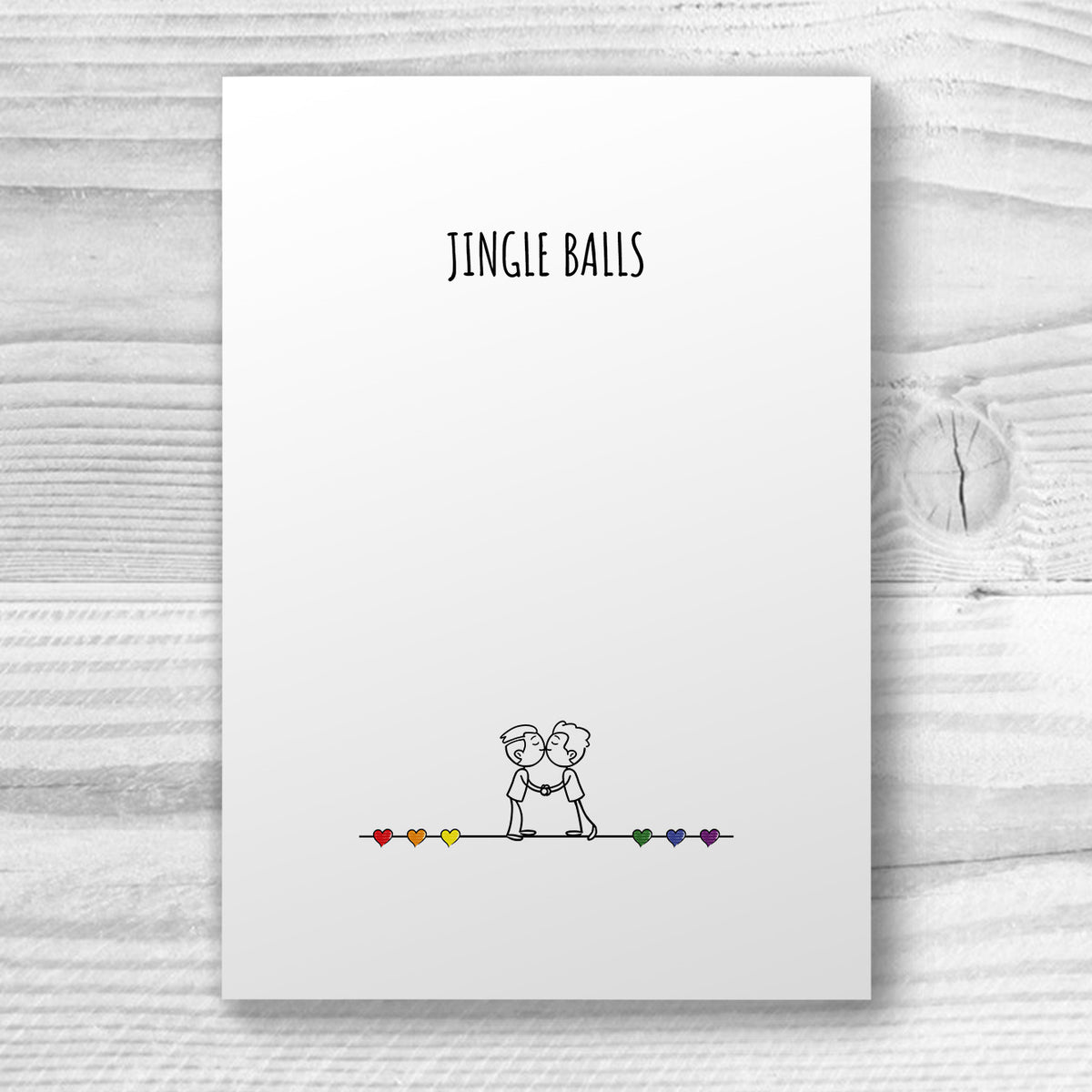 Jingle Balls - Gay Xmas Card | Gift