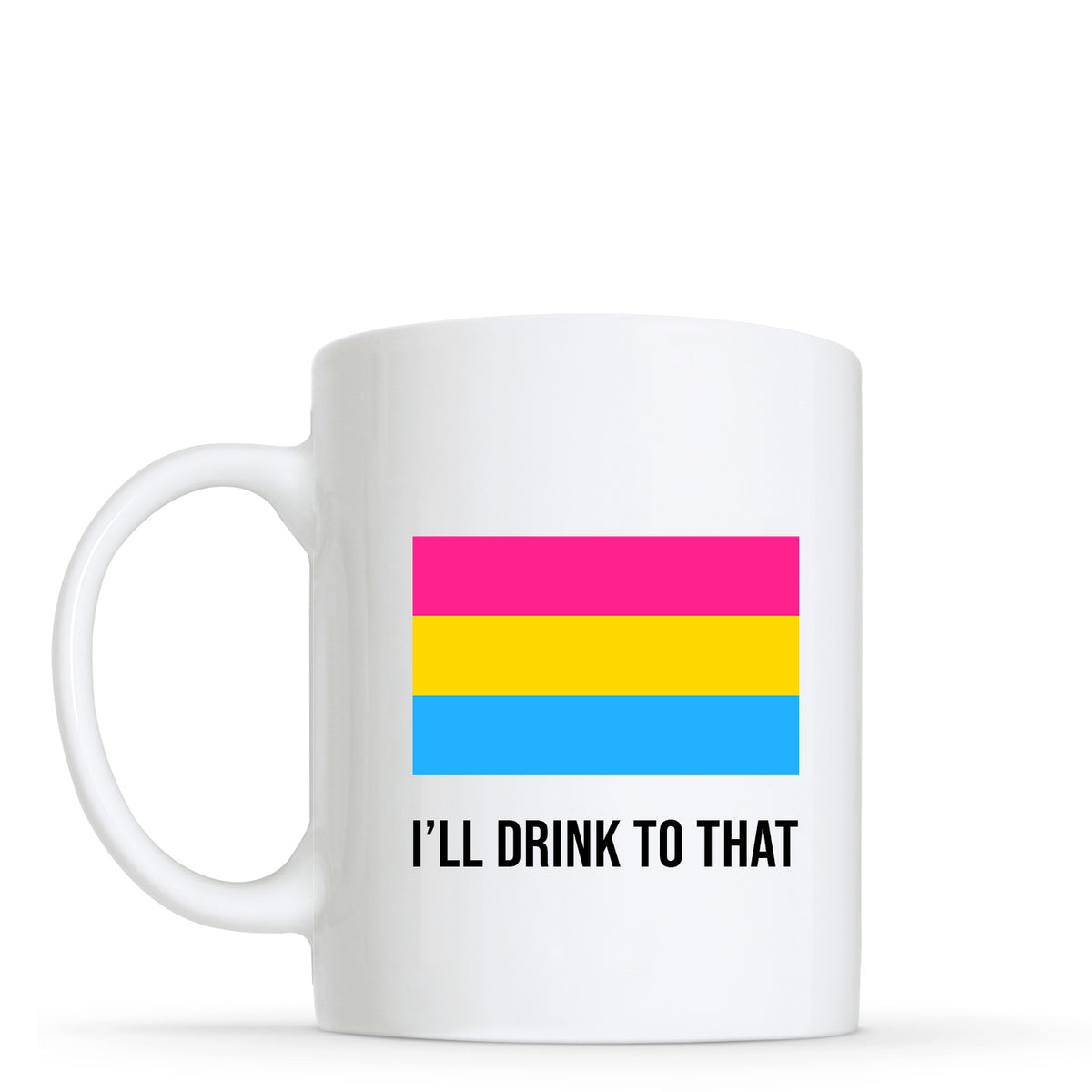 Pansexual Flag Shape Mug | Gift