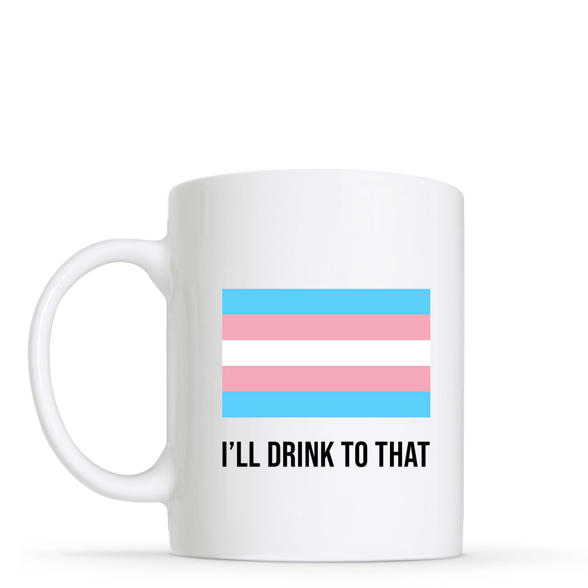 Transgender Flag Shape Mug | Gift
