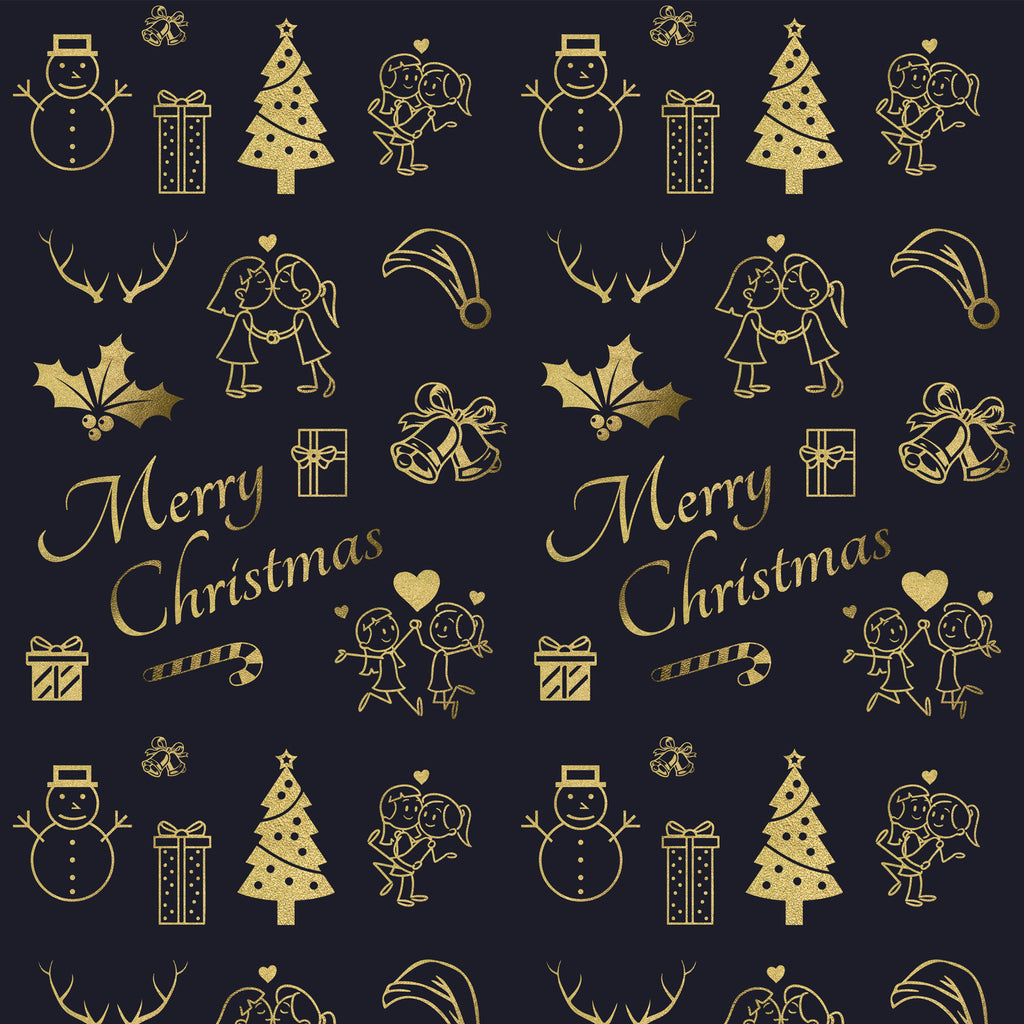 Lesbian Gay Couple Christmas Wrapping Paper | Gift